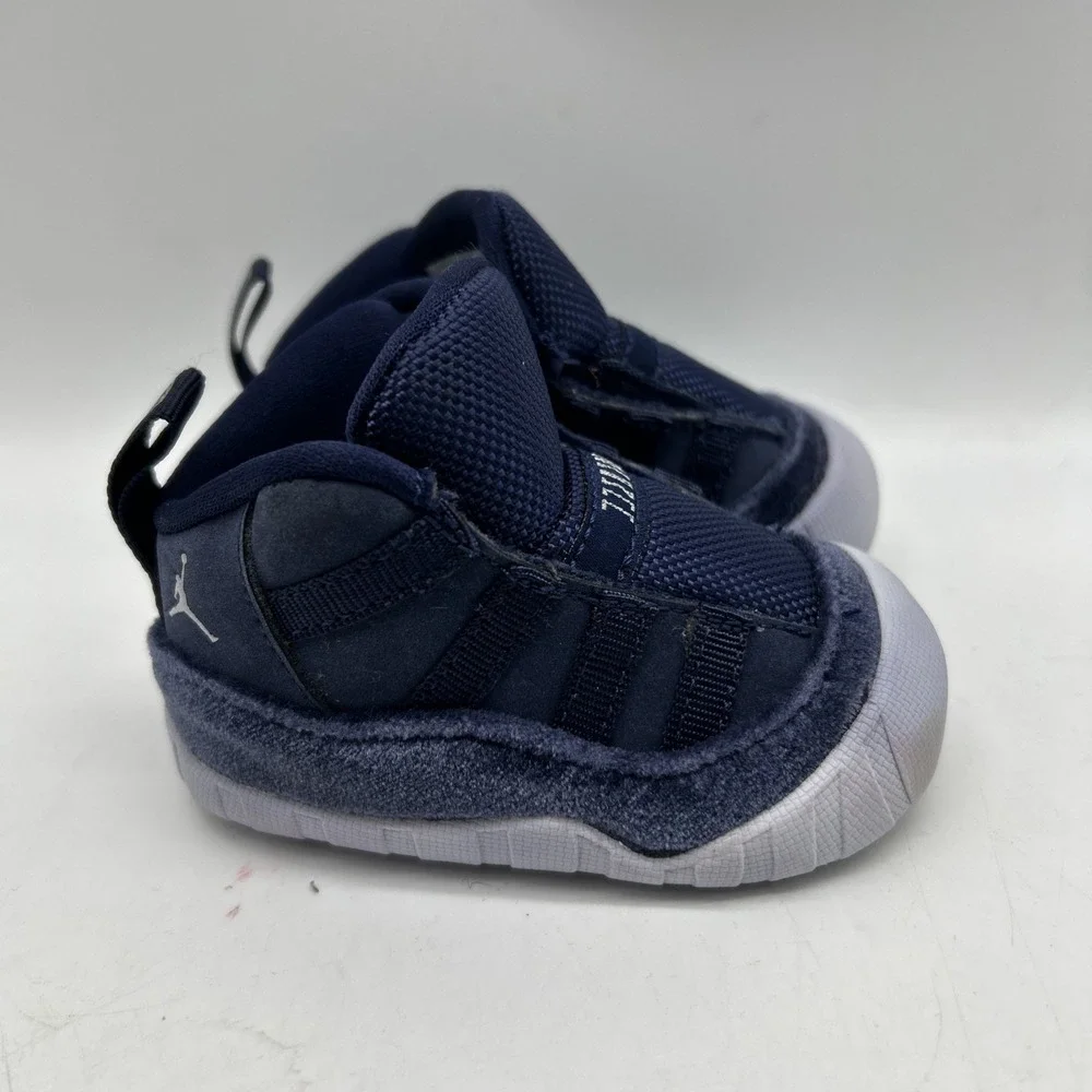 Nike Air Jordan 11 Crib Bootie Baby Newborn 3C Midnight Navy FB1968 441‎